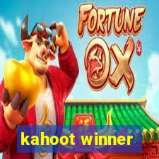 kahoot winner